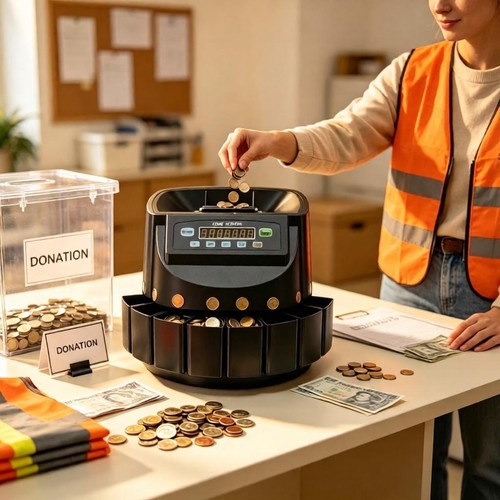 Coin money counter - money, sorter