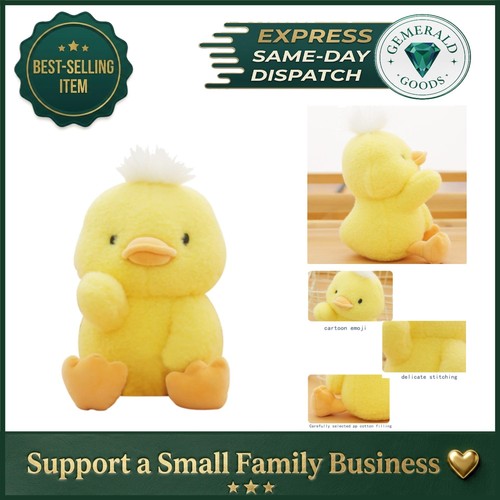 Charming yellow duck plush - duck,