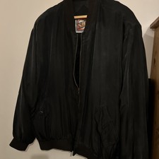 Vintage C&A 100% Silk Bomber