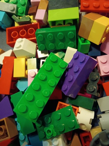 Lego 1kg basic colourful - , mixed