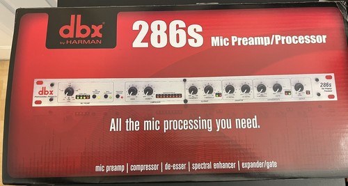 Dbx 286s mic - 286s, amp