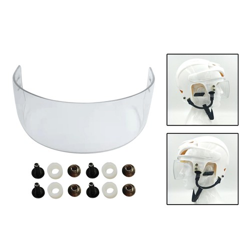 Ice hockey visor anti - ice, and