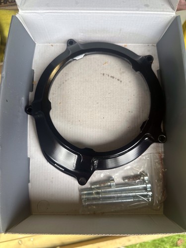 Evotech clear clutch cover ktm - clutch,
