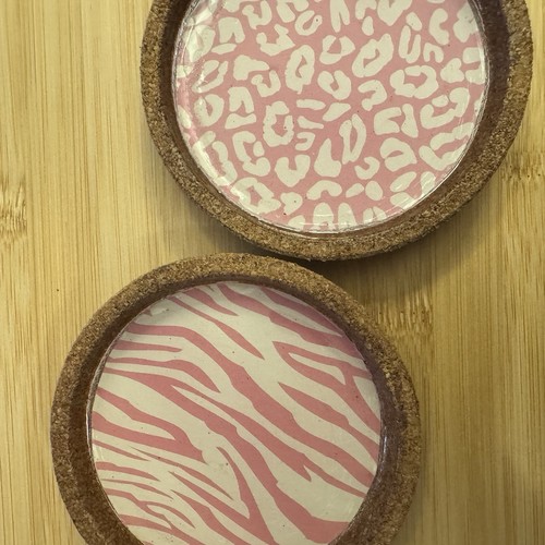 Handmade modern coasters - handmade,