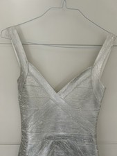 Karen Millen silver Bandage