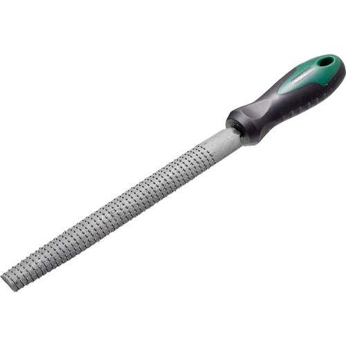 Half round wood rasp heavy - round,