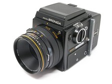 Zenza Bronica SQ-A Medium Format SLR Camera With 80mm f2.8 Lens, WLF & Film Back