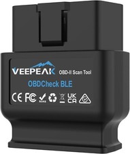 Veepeak OBDCheck BLE Bluetooth OBD II Scanner Diagnostic Code Reader for iOS &