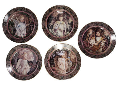 Vtg bradford exchange - bradford, gardens