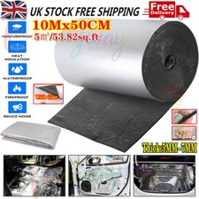 10m Car Insulation Aluminium Closed Cell Foam Sound Deadening Camper Van 5mm-7mm