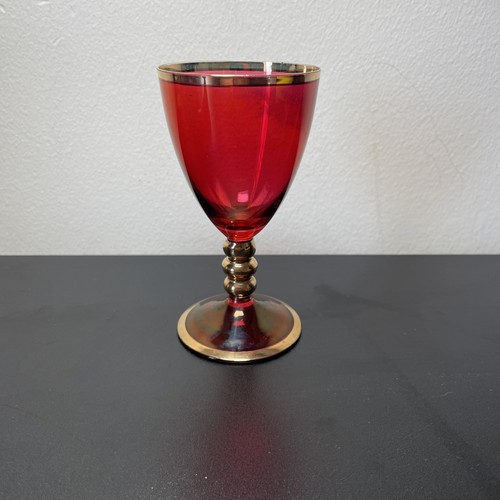 Vintage ruby red glass - vintage,