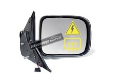 VW Transporter T5 Van 2003-2009 Electric Wing Door Mirror Driver Side Black New