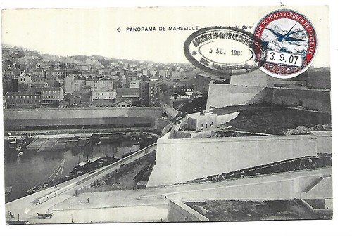 Marseille panorama black - 13,