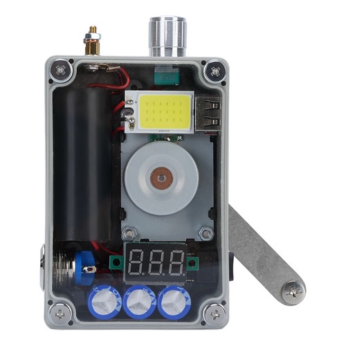 Hand crank generator portable - crank,
