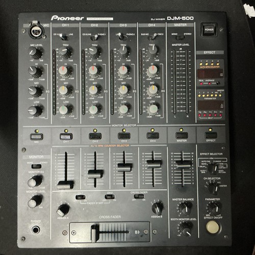 Pioneer djm 500 channel dj - 4-channel,