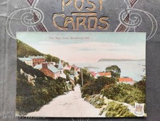 Goodwick Hill, The Bay Pembrokeshire postcard Milton Glazette