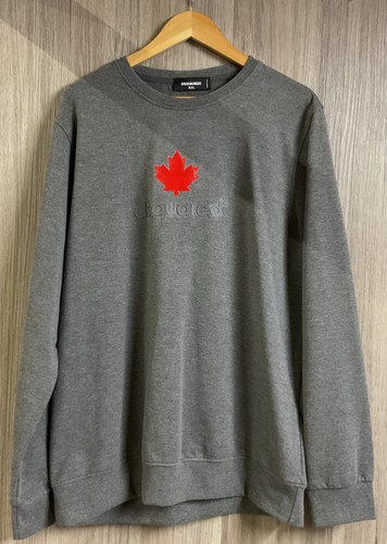Dsquared2 mens grey sweatsirt - dsquared2,