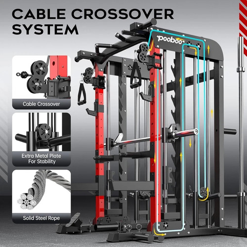 Home gym smith cage system - smith,