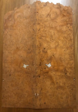 2 leaves of Yew burr Real wood veneer