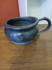  PEWTER CHAMBER POT - 18th