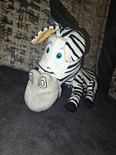 Madagascar marty zebra plush - zebra,