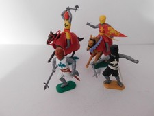 Timpo Knights With Some Accessories From The 1970s