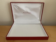 Vintage H Samuel Empty Jewellery Gift Box