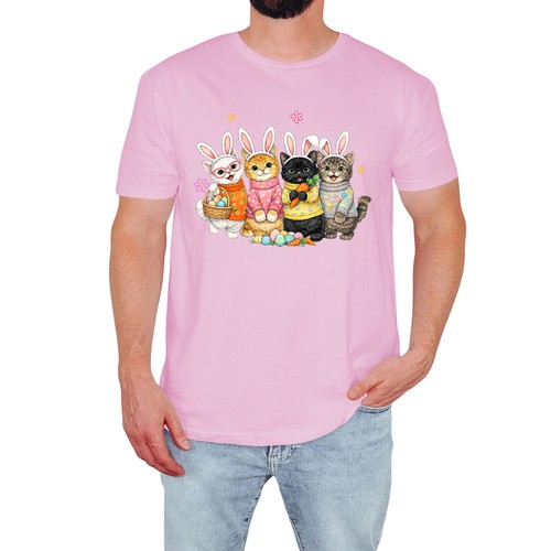 Cute easter kittens mens - cute,