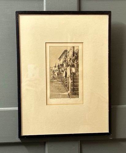 Antique etching the - antique, degey