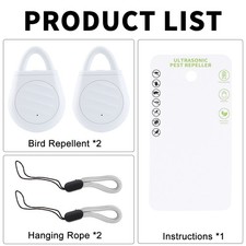 Ultrasonic bird repellent - ultrasonic,