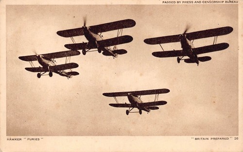 Postcard aviation britain - postcard,