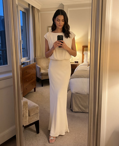 Reiss rupa draped - maxi, dress