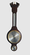 Vintage German Banjo Barometer, Thermometer, Hygrometer, Weather Station
