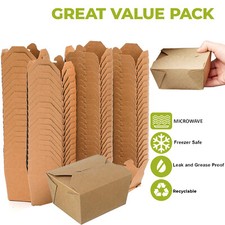 Kraft Cardboard Food Boxes