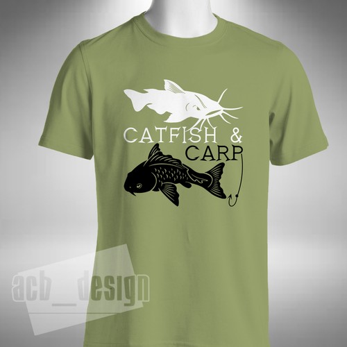 Catfish carp men t shirt - catfish,