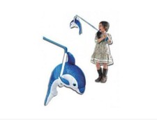 Cuddly Plush Dolphin Toy On