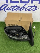 NSSAN JUKE 2010-19 O/S DRIVER’S ELECTRIC DOOR MIRROR 96301BV84BND NEW GENUINE