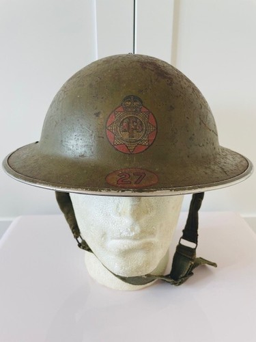 Wwii british nfs steel helmet - british,