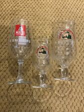 Birra Moretti Pint Glasses  X2 And 1 Madri Glass As Pictured