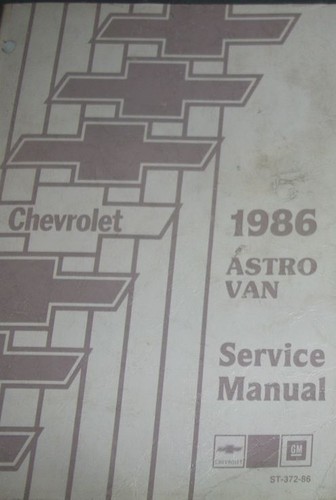 1986 chevy astro van - 1986, 86