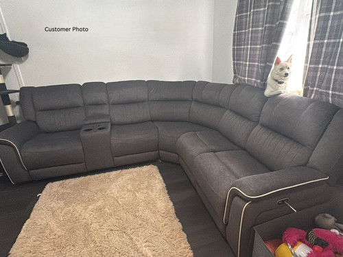 Power corner recliner sofa - corner,