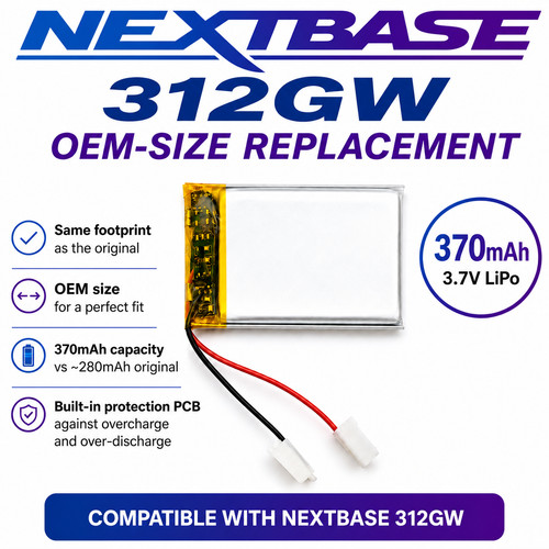 Replacement battery for - replacement,