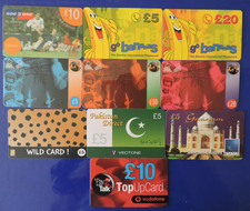 Assorted phonecards - 10,