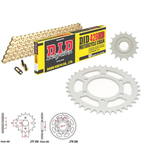 Cd125 benly chain and - chain,