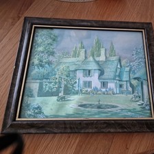 Vintage Framed Dufex Foil