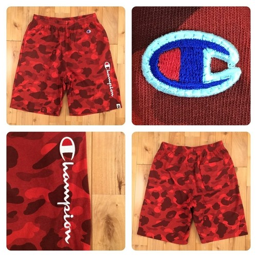 Bape champion sweat shorts - sweat,