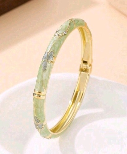 Vintage cloisonne bracelet - cloisonne,