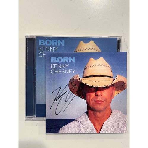 Signed kenny chesney born - kenny,