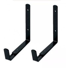 1️⃣ PAIR STRONG STEEL METAL ADJUSTABLE WINDOW BOX TROUGH BRACKETS 101s