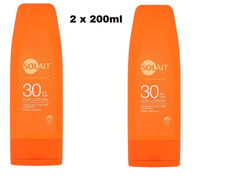 2 x Solait Sun Lotion SPF30 - 200ml (Total 400ml)